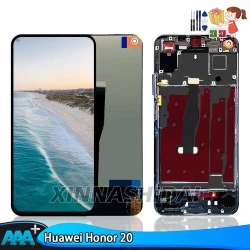 6.26'' Screen For Huawei Honor 20 LCD Display With Frame Touch Screen Panel Digitizer For Honor 20 Replacement Part