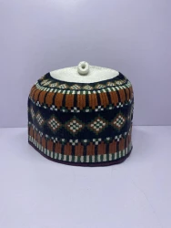 Bangwal – Hausa/Fulani Cap, Kufi, Handwoven Cap, Zawa