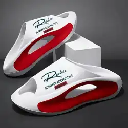 2025 Summer Men's Slippers Fashion Slippers Platform Non-slip Casual Shoes Soft Sole Sandals Couple Slipper EVA Outdoor Slippers