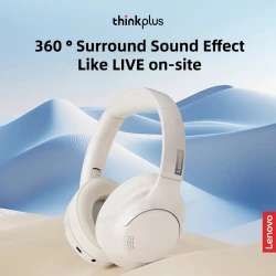 Lenovo Th46 Wireless Bluetooth 5.4 Headphones Scalable Headset Hd Calling ANC Active Noise Reduction Earbuds 400mAh Battery Life
