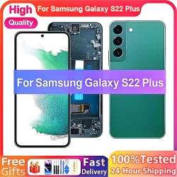 New!US OLED Display For Samsung Galaxy S22 Plus LCD Display Touch For Samsung S22+ S906B S906U S906W LCD Touch Screen Digitize