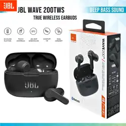 Original JBL Wave 200TWS Wireless In-Ear Headphones Bluetooth Earphone Deep Bass Headset Sport Earbuds