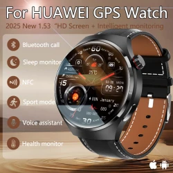 2025 NEW For Huawei Watch Pro GPS Smartwatch Multi-Sport Mode Health Moitor Bluetooth Call IP68 Waterproof Men's Smart watch
