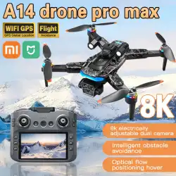 Xiaomi Mijia A14Pro max GPS Brushless 8K three Camera Optical Flow Obstacle Avoidance Foldable Quadcopter RC Distance Drone Toys