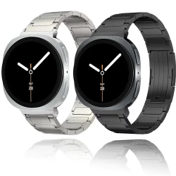 Titanium Metal Strap for Samsung Galaxy Watch 8 40mm 44mm/Classic 46mm Stainless Steel Band for Galaxy Watch 8 Ultra 47mm Correa