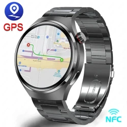For Huawei Watch 4 Pro NFC Smart Watch Men GPS Sports Tracker 1.53" HD Screen Health Monitor Watches Bluetooth Call SmartWatch