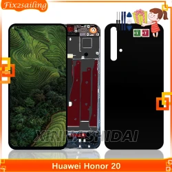 For Huawei Honor 20 LCD Display Touch Screen Digitizer For Huawei YAL-L21 YAL-L61A YAL-L71A Nova 5T LCD Replacement Parts