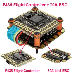 DAKE F435 V3/V4 FC ESC Stack 3-8S Lipo Flight Control BLS 55A/60A/70a 4 in 1 ESC 30x30  RC FPV Racing Drone