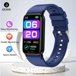 GEJIAN 2025 Smart Watch HD Touch Screen Heart Rate Monitoring Call Reminder GPS Sports Trajectory Waterproof Fitness Smartwatch