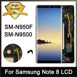 Note 8 Display Screen With Frame For Samsung Note8 N950F N950U N950W N950FD LCD Display Touch Screen Digitizer Assembly