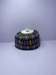 Bangwal – Hausa/Fulani Cap, Kufi, Handwoven Cap, Zawa
