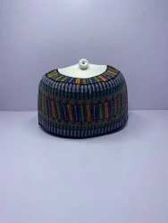 Rawaram – Hausa/Fulani Cap, Kufi, Handwoven Cap, Zawa
