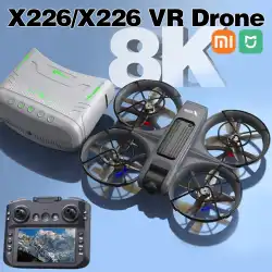 New Xiaomi Drone X226/X226VR Drones 8K Profession HD Wide Angle Camera WiFi FPV RC Helicopter Large Screen Foldable Quadcopter