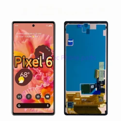 Original For Google Pixel 6 LCD Display Touch Screen Digitizer Assembly Replacement Black Frame