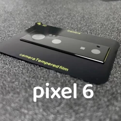 3D Original High quality For Google Pixel 6 6A Fold Tempered Glass Full Cover Camera Lens For Google Pixel 6 Pro Protective Cap