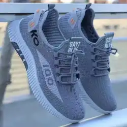 2025 Soft Soled Spring and Autumn Old Cloth Shoes Breathable Mesh Shoes Non-slip Wear-resistant Casual Low-top Shoes Work Shoes