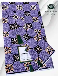 The Ultimate Legend: Authentic Holland Vlisco Veritable Wax Prints – Premium Atamfa Turmi for High-Fashion Dashiki and Traditional African Couture