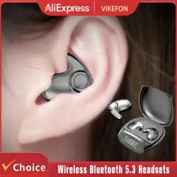 Wireless Sports Bluetooth Headphones Highend Tws Dual Ear Sleep In Ear Md538 Mini Painless Call Noise Cancelling Thin Headphones