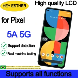 OLED, HDR 6.34'' Replacement For Google Pixel 5A 5G LCD Display Touch Screen G1F8F, G4S1M