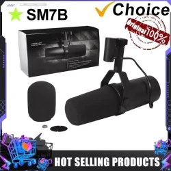 SM7B microphone sm7b dynamic microphone podcast studio set for Live/Stage Recording Podcasting cardioid Black Metal microphone