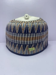 Red Kindei - Stylish Hausa Traditional Cap