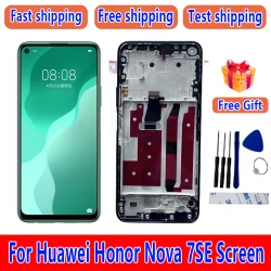 For Huawei Honor P40 Lite 5G Screen Assembly Nova7se LCD Display CDY-NX9A CDY-N29A Touchscreen CDY-AN90 Inner and Outer Screens