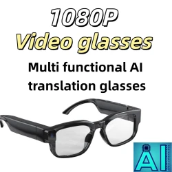 HD 1080P Video Glasses AI Intelligent Translation Glasses