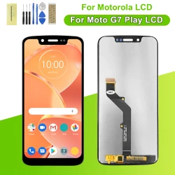 5.7"Original Display For Motorola Moto G7 Play LCD Touch Screen Digitizer With Frame Assembly Replace For Moto G7Play XT1952 LCD