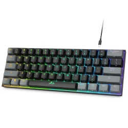 Rii Mechanical Keyboard 60% RGB Wired/Wireless Gaming Keyboard