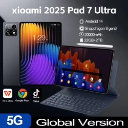 2025 New Original Global Edition Tablet  Mi Pad 7S Pro Snapdragon 8gen3 Android 14 HD 4K 22GB+2TB 5G Tablet Dual SIM WIFI tablet