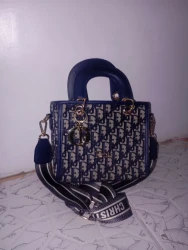 Dior Blue Fashion Bag - Modern Designer Accessory