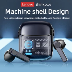 Lenovo LP53 Wireless Bluetooth 5.4 Earphones Mechanical Design Gamer Headset TWS Noise Reduction Sports Earbuds Long Standby New