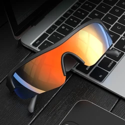Smart Bluetooth Sport Audio Glasses Fashion Sunglasses Wireless Earphone Anti Blue Light UV Protection Sunglasses for Men Women