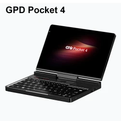 2025 Original GPD Pocket 4 8.8-inch AMD AI 9 HX 370 64GB RAM Portable Mini PC 2TB NVMe flipped 180° Laptop Computer for business