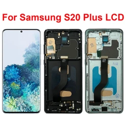 Incell S20 Plus Screen Replacement with frame for Samsung Galaxy S20+ G985F G985F/DS Lcd Display Touch Screen Digital  Assembly
