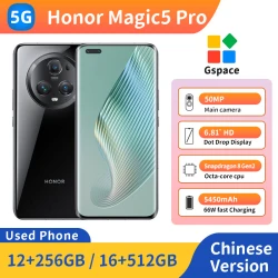 Honor Magic 5 Pro 6.81in 5450mAh 50MP OIS optical image stabilization NFC Snapdragon8 Gen2 Used Smartphone
