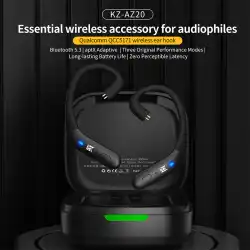 KZ-AZ20 Wireless earhook cable, compatible with Bluetooth 5.3 Snapdragon sound technology, HD audio, PIN C update