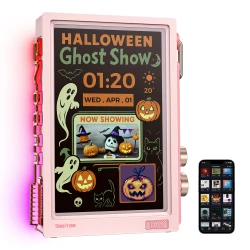 Divoom Times Frame 10.1'' Gaming Screen WiFi Smart HD Pixel Display, DIY Clock, Crypto/Stock Ticker, Weather Calendar Desk Gift