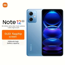 Global Rom Xiaomi Redmi Note 12 5G Smartphone 128GB/256GB 6.67'' GOLED Display 120Hz Snapdragon 4 Gen1 48MP Dual Camera 33W