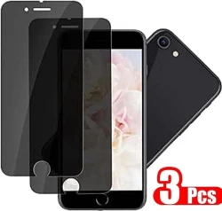 3Pcs Privacy Screen Protector for iphone 6 6s 7 8 Plus Tempered Glass