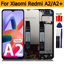 6.52" LCD for Xiaomi Redmi A2 Display Touch Screen Digiziter Assembly Replacement Parts for Xiaomi Redmi A2+ LCD With Frame