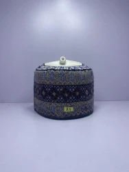 White Rawaram Kindei - Classic Fulani Cap