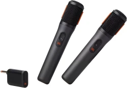 JBL PartyBox Wireless Mic 2X Digital Wireless Microphones, Rechargeable Battery