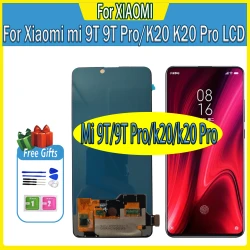 6.39" AMOLED For Xiaomi MI 9T Pro/MI 9T LCD for Xiaomi Redmi K20 Pro/K20 LCD Replacement Display Touch Screen Digitizer Assembly