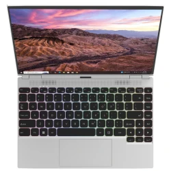 2025 Face ID Laptop 14 Inch 360-degree rotation IPS touch screen 16GB RAM Intel 12th N95 Windows 11 Pro RGB Keyboard Portable Pc