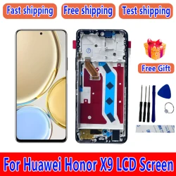For Huawei Honor X9 screen assembly, X30 X9 5G mobile phone screen, ANY-NX1 LCD display, X9, X30 inner and outer screens