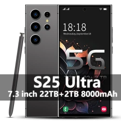 S25 Ultra 7.3HD 22GB+2TB Cellphones Original Global Version Smartphone 5G Dual SIM Android 14 Cell Phone Mobile Phones