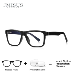 JMISUS Square Progressive Multifocal Glasses for Men Photochromic Lenses for Near and Far Vision Prescription Sunglasses Outdoor