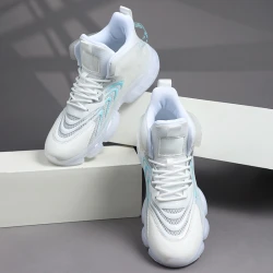 Comfortable and Breathable Sports Shoes for Men Anti Slip and Wear-resistant Soft and Lightweight Outdoor Casual Sports Shoes