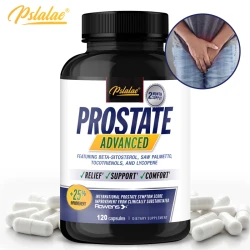 Prostate Progress Capsules Contain Saw Palmetto To Reduce Bathroom Trips, Relieve Bladder and Urination Men's Health Supplement